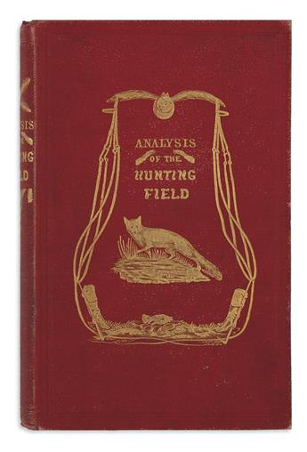 (SPORTING.) [Surtees, Robert Smith] and Alken, Henry (illus.). The Analysis of the Hunting Field; Being a Series of Sketches of the